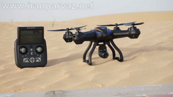کوادکوپتر CX35 با دوربین متحرک و گیمبال با ارسال تصویر روی مانیتور