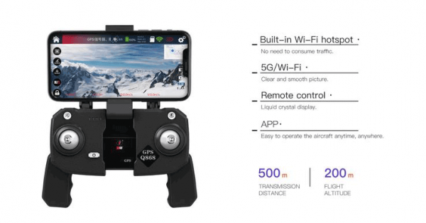 کوادکوپتر Q868 | مدل تاشو دوربین دار WlToys