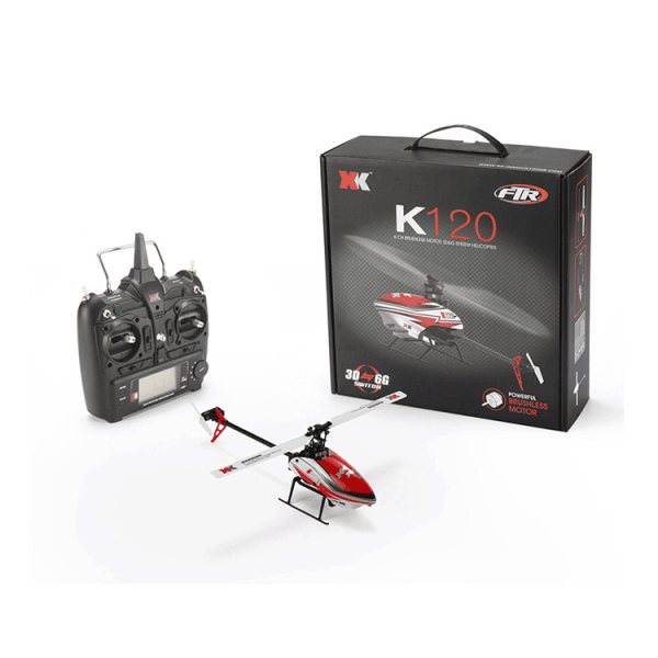 هلیکوپتر K120 | هلیکوپتر کنترلی متوسط بدون دوربین wltoys