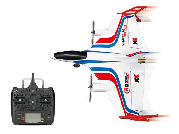هواپیما کنترلی X520 | هواپیما کنترلی تفریحی جنس بدنه EPP