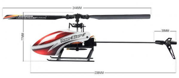 هلیکوپتر کنترلی V977 | یک مدل سایز بزرگ از کمپانی wltoys